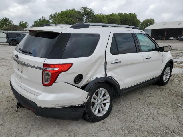 1FMHK7D87CGA43876 - 2012 FORD EXPLORER XLT WHITE photo 3