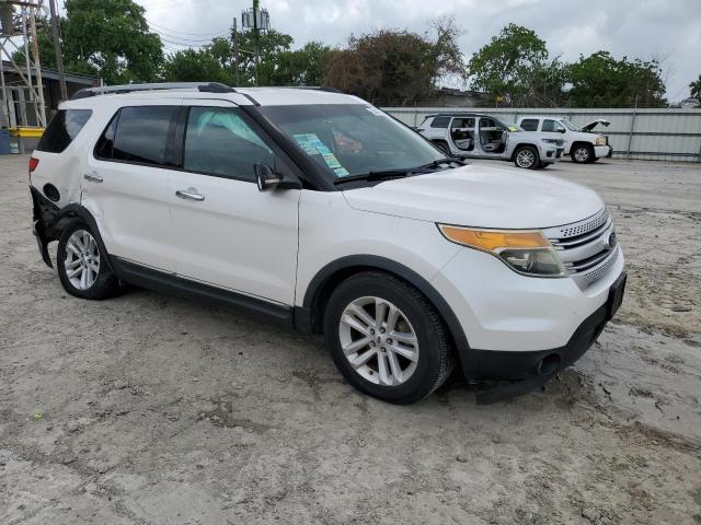 1FMHK7D87CGA43876 - 2012 FORD EXPLORER XLT WHITE photo 4