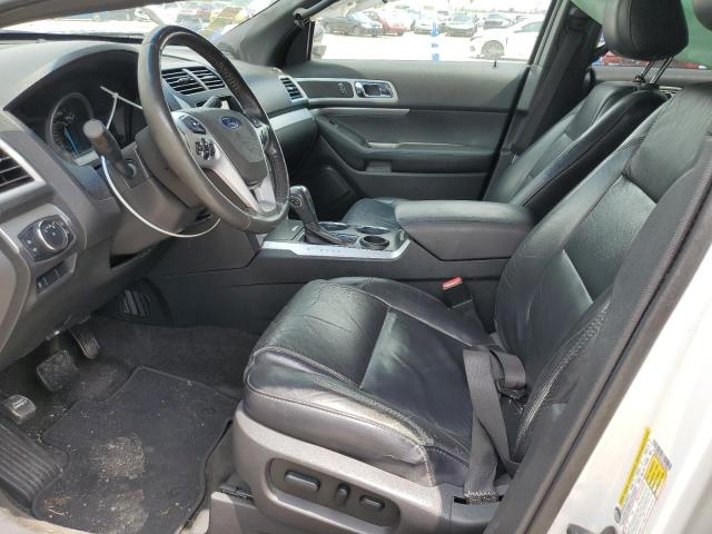 1FMHK7D87CGA43876 - 2012 FORD EXPLORER XLT WHITE photo 7