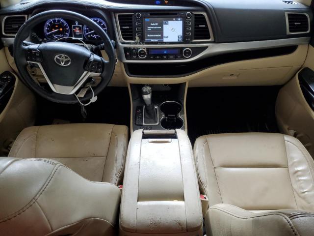 5TDJKRFH2GS331928 - 2016 TOYOTA HIGHLANDER XLE MAROON photo 8