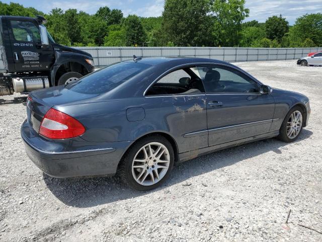 WDBTJ56H48F244973 - 2008 MERCEDES-BENZ CLK 350 CHARCOAL photo 3