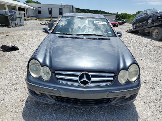 WDBTJ56H48F244973 - 2008 MERCEDES-BENZ CLK 350 CHARCOAL photo 5