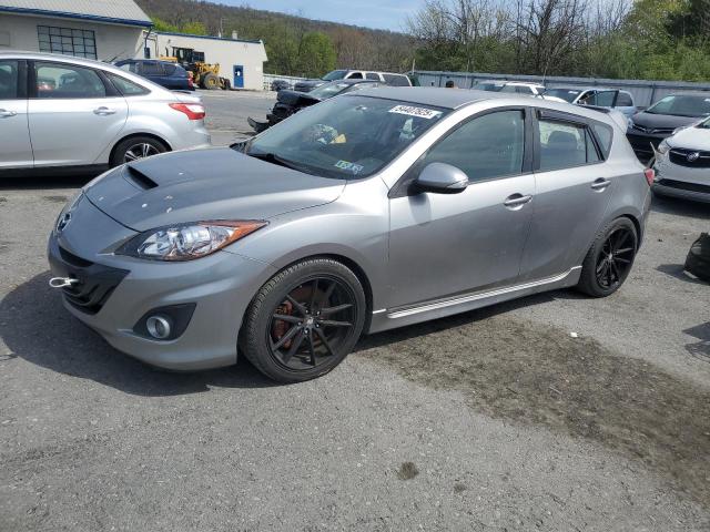 JM1BL1K43B1365422 - 2011 MAZDA SPEED 3 GRAY photo 1