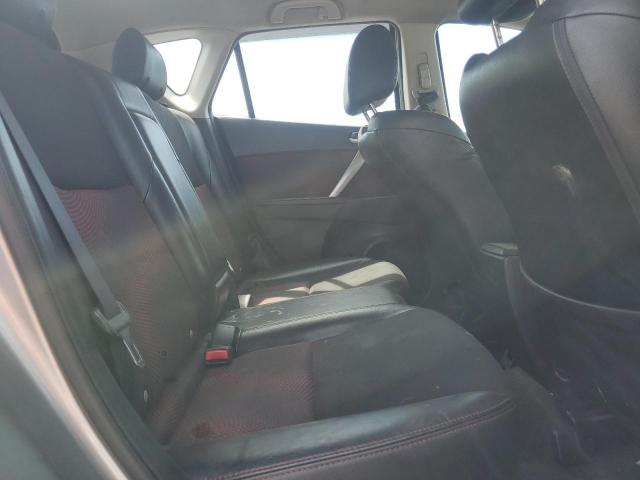 JM1BL1K43B1365422 - 2011 MAZDA SPEED 3 GRAY photo 10