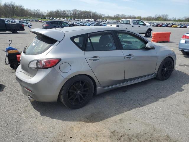 JM1BL1K43B1365422 - 2011 MAZDA SPEED 3 GRAY photo 3