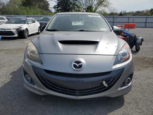 JM1BL1K43B1365422 - 2011 MAZDA SPEED 3 GRAY photo 5