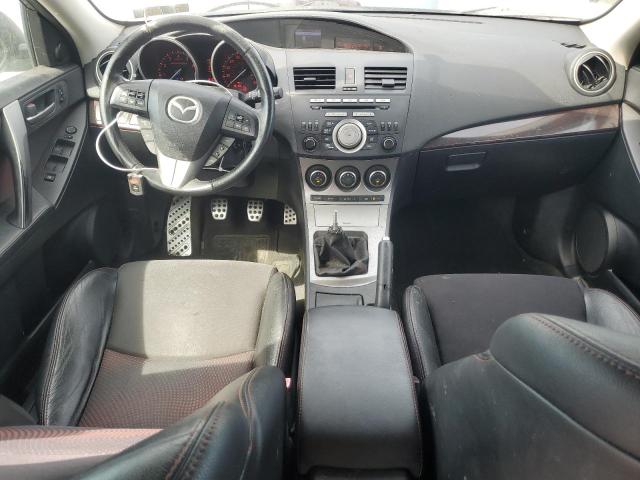 JM1BL1K43B1365422 - 2011 MAZDA SPEED 3 GRAY photo 8
