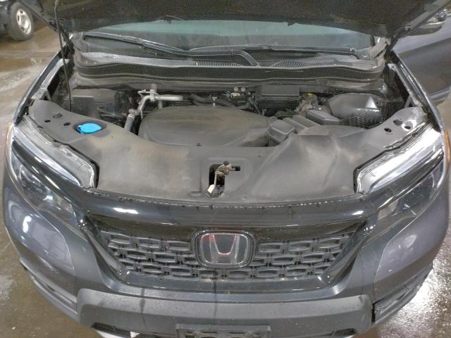 5FNYF8H5XMB021767 - 2021 HONDA PASSPORT EXL GRAY photo 12