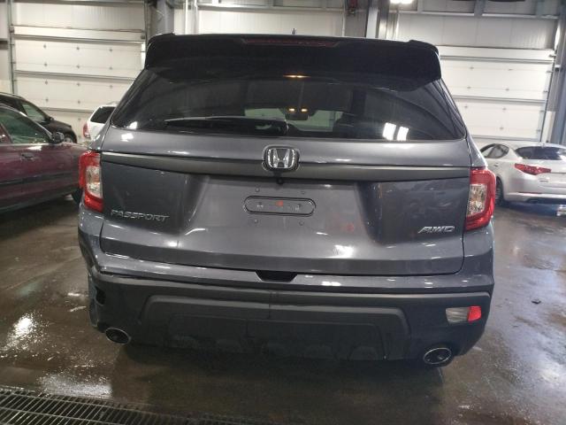 5FNYF8H5XMB021767 - 2021 HONDA PASSPORT EXL GRAY photo 6