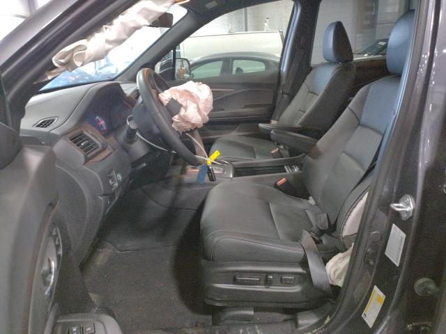 5FNYF8H5XMB021767 - 2021 HONDA PASSPORT EXL GRAY photo 7