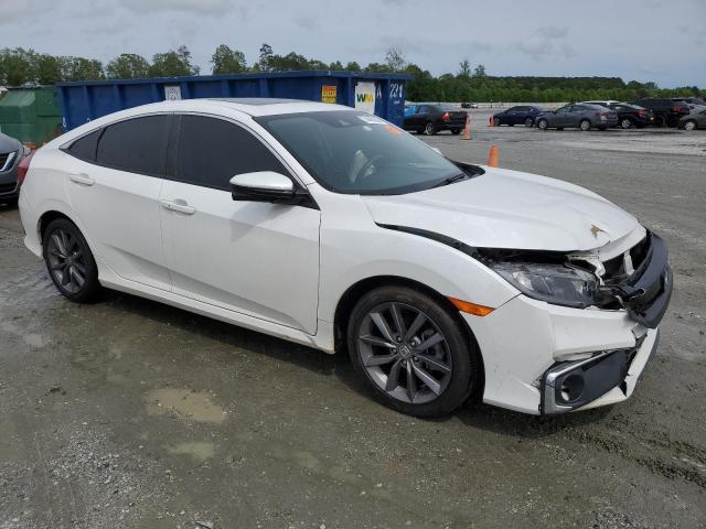 JHMFC1F74KX010339 - 2019 HONDA CIVIC EXL 白色 照片 4
