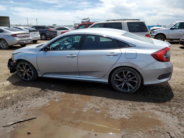 2HGFC2F8XMH559813 - 2021 HONDA CIVIC SPORT 银色 照片 2