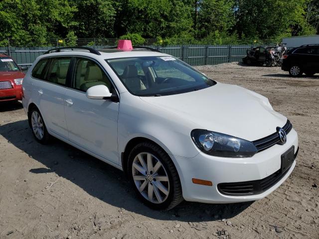 3VWPL7AJ8EM610512 - 2014 VOLKSWAGEN JETTA TDI WHITE photo 4