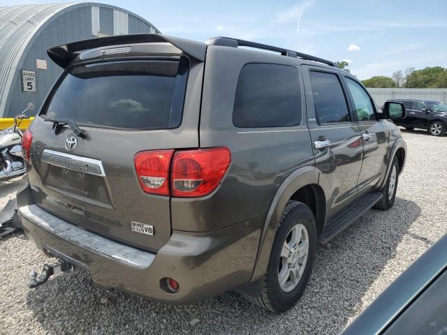 5TDZY68A18S000078 - 2008 TOYOTA SEQUOIA LIMITED GRAY photo 3