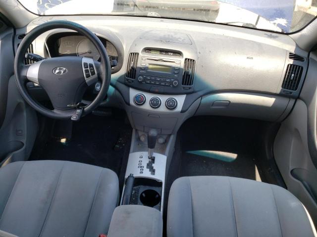 KMHDU46D28U503763 - 2008 HYUNDAI ELANTRA GLS BLUE photo 8