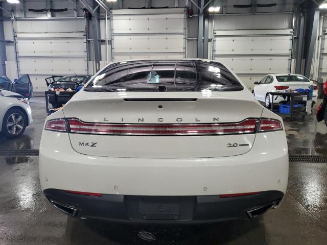 3LN6L2G95FR605153 - 2015 LINCOLN MKZ WHITE photo 6