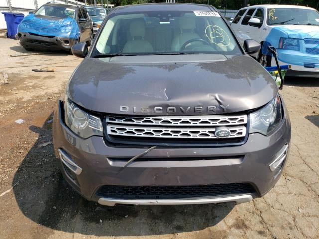 SALCT2BG1GH568501 - 2016 LAND ROVER DISCOVERY HSE LUXURY GRAY photo 5