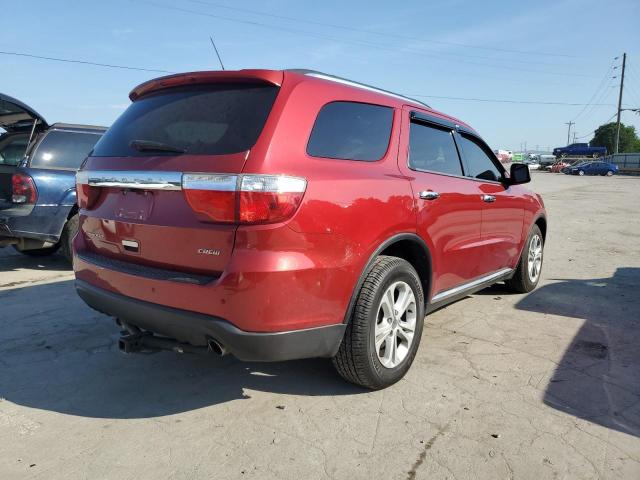 1D4RE4GG8BC677224 - 2011 DODGE DURANGO CREW RED photo 3