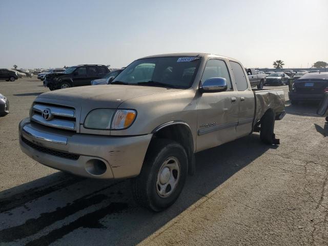 5TBRN34133S380913 - 2003 TOYOTA TUNDRA ACCESS CAB SR5 GOLD photo 1