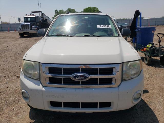 1FMCU9DG9AKA94362 - 2010 FORD ESCAPE XLT WHITE photo 5