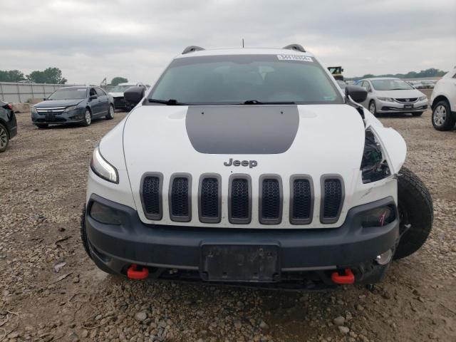 1C4PJMBS5HW501234 - 2017 JEEP CHEROKEE TRAILHAWK WHITE photo 5