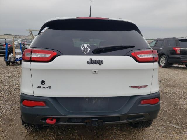 1C4PJMBS5HW501234 - 2017 JEEP CHEROKEE TRAILHAWK WHITE photo 6