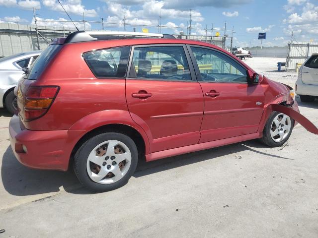 5Y2SL65858Z402797 - 2008 PONTIAC VIBE RED photo 3