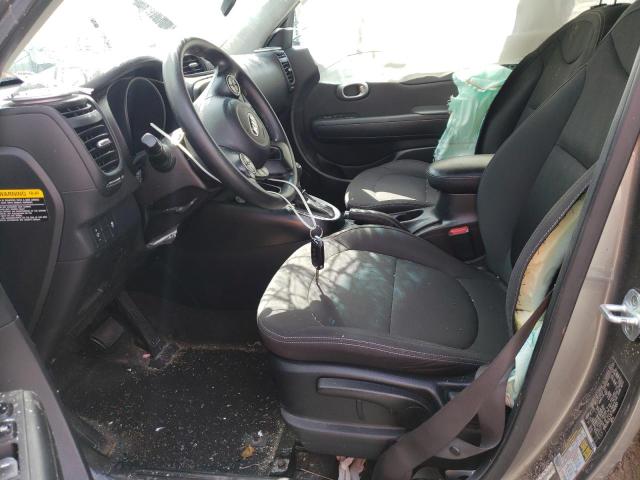 KNDJN2A27F7168980 - 2015 KIA SOUL GRAY photo 7