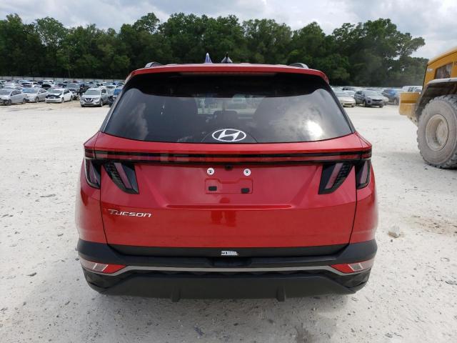 5NMJB3AE1NH126918 - 2022 HYUNDAI TUCSON SEL RED photo 6