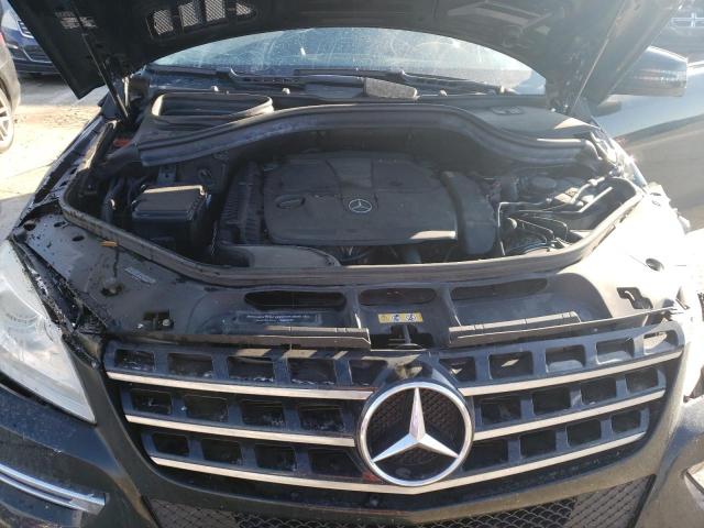 4JGDA5HB7FA568973 - 2015 MERCEDES-BENZ ML 350 4MATIC BLACK photo 12
