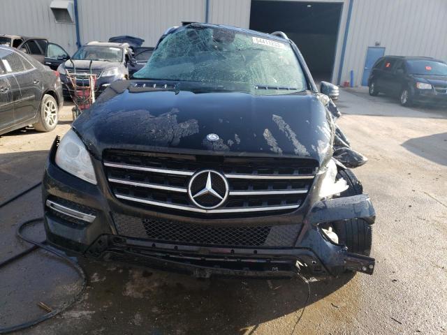 4JGDA5HB7FA568973 - 2015 MERCEDES-BENZ ML 350 4MATIC BLACK photo 5