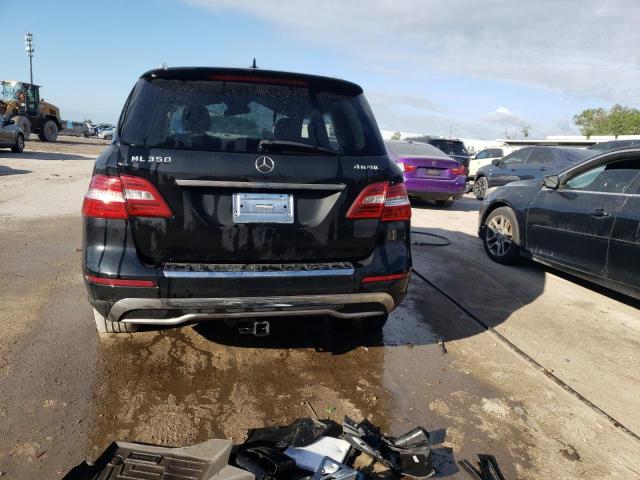 4JGDA5HB7FA568973 - 2015 MERCEDES-BENZ ML 350 4MATIC BLACK photo 6