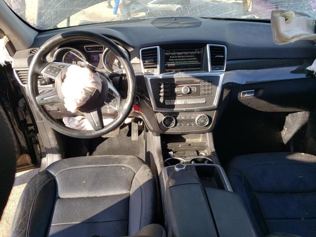 4JGDA5HB7FA568973 - 2015 MERCEDES-BENZ ML 350 4MATIC BLACK photo 8