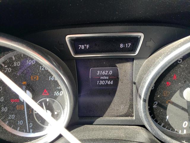 4JGDA5HB7FA568973 - 2015 MERCEDES-BENZ ML 350 4MATIC BLACK photo 9