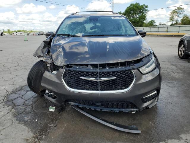 2C4RC1BG8MR552789 - 2021 CHRYSLER PACIFICA TOURING L GRAY photo 5