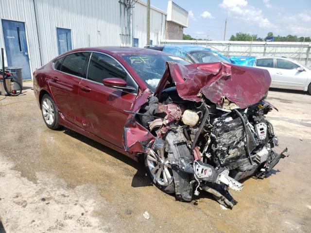 1C3CCCABXFN555432 - 2015 CHRYSLER 200 LIMITED BURGUNDY photo 4