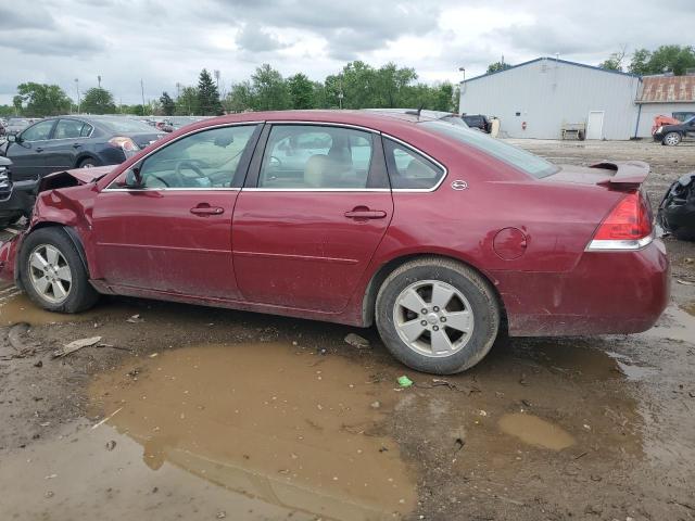 2G1WT58K581321285 - 2008 CHEVROLET IMPALA LT RED photo 2