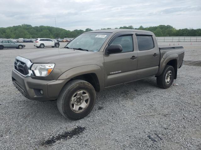 5TFJU4GN2CX023552 - 2012 TOYOTA TACOMA DOUBLE CAB PRERUNNER BROWN photo 1