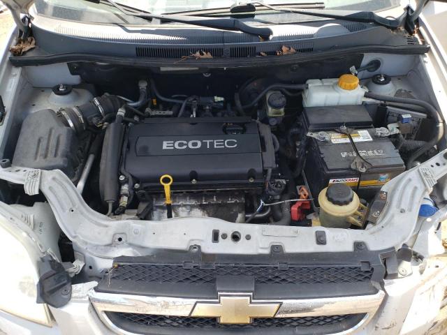 KL1TD5DE0AB120429 - 2010 CHEVROLET AVEO LS 银色 照片 11