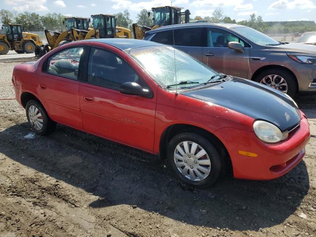 1B3ES46C91D200749 - 2001 DODGE NEON SE RED photo 4