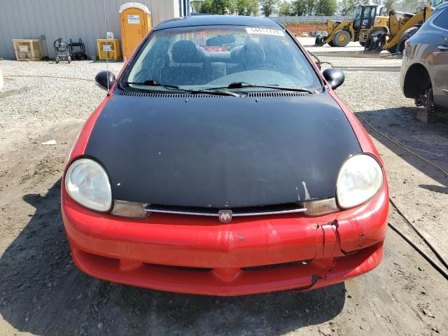 1B3ES46C91D200749 - 2001 DODGE NEON SE RED photo 5