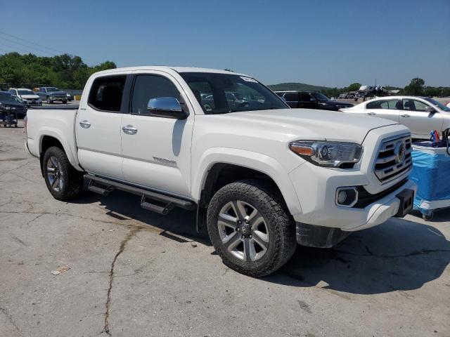 3TMGZ5ANXJM128630 - 2018 TOYOTA TACOMA DOUBLE CAB Սպիտակ լուսանկար 4