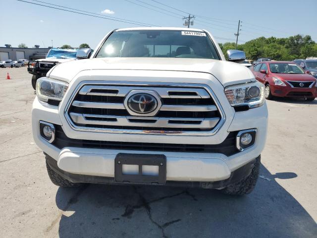 3TMGZ5ANXJM128630 - 2018 TOYOTA TACOMA DOUBLE CAB Սպիտակ լուսանկար 5