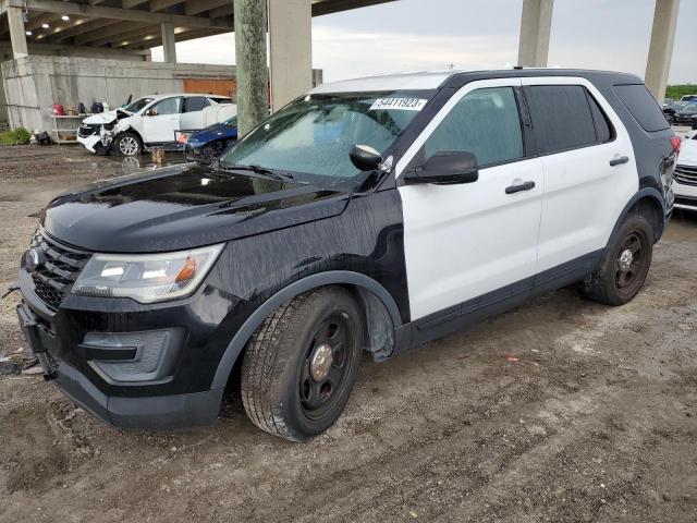 1FM5K8AR3HGC57938 - 2017 FORD EXPLORER POLICE INTERCEPTOR BLACK photo 1