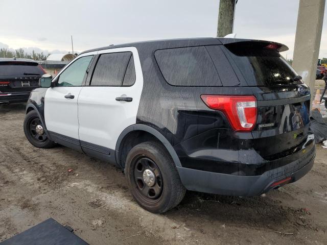1FM5K8AR3HGC57938 - 2017 FORD EXPLORER POLICE INTERCEPTOR BLACK photo 2