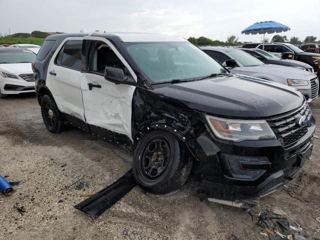 1FM5K8AR3HGC57938 - 2017 FORD EXPLORER POLICE INTERCEPTOR BLACK photo 4