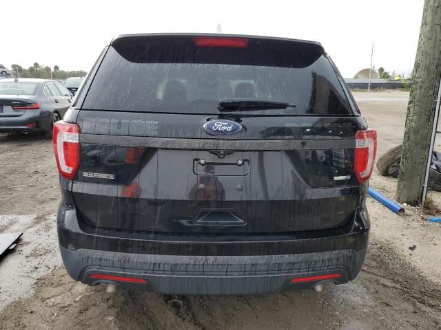 1FM5K8AR3HGC57938 - 2017 FORD EXPLORER POLICE INTERCEPTOR BLACK photo 6
