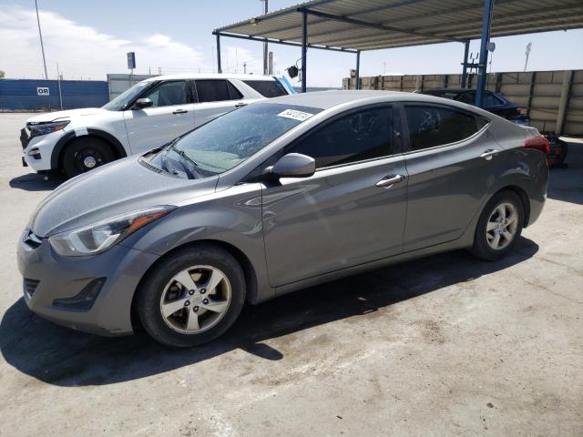 5NPDH4AE1EH456367 - 2014 HYUNDAI ELANTRA SE GRAY photo 1