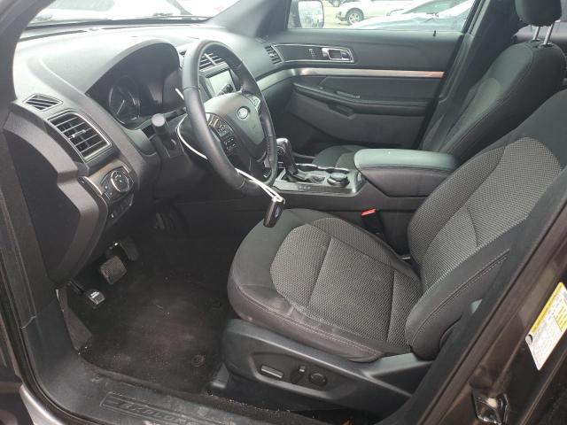 1FM5K8D88KGB07883 - 2019 FORD EXPLORER XLT ნაცრისფერი ფოტო 7