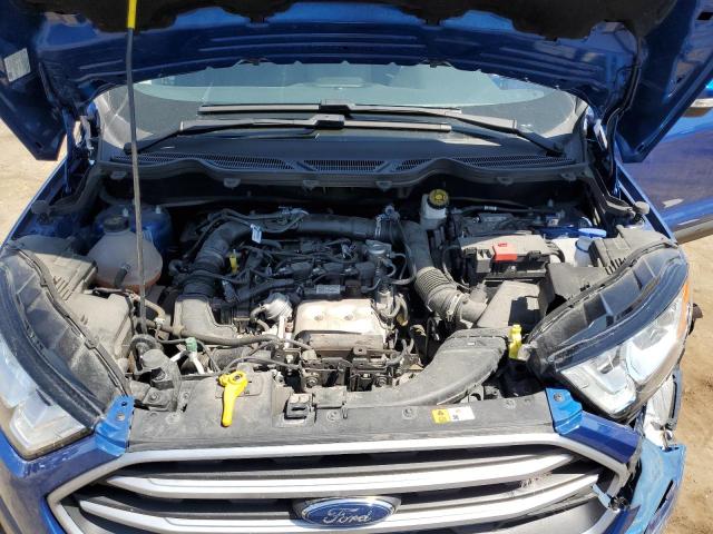 MAJ3S2GE3MC427588 - 2021 FORD ECOSPORT SE 蓝色 照片 12